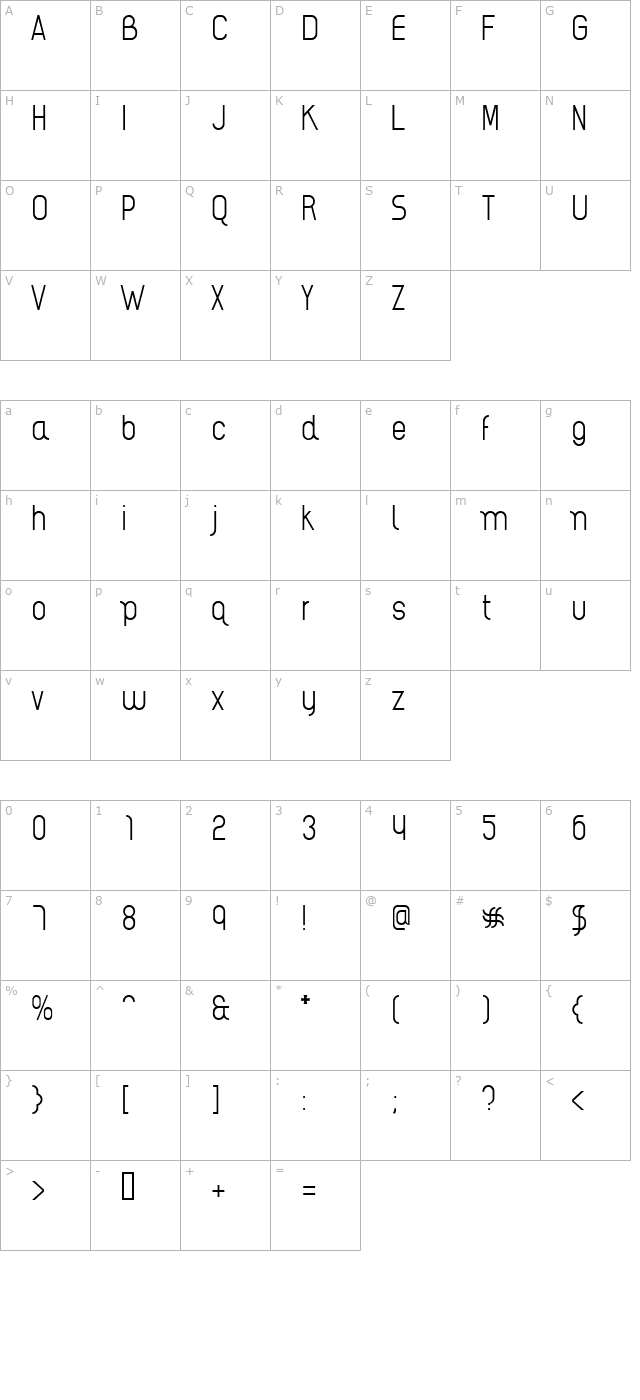 ai-kelso-l character map