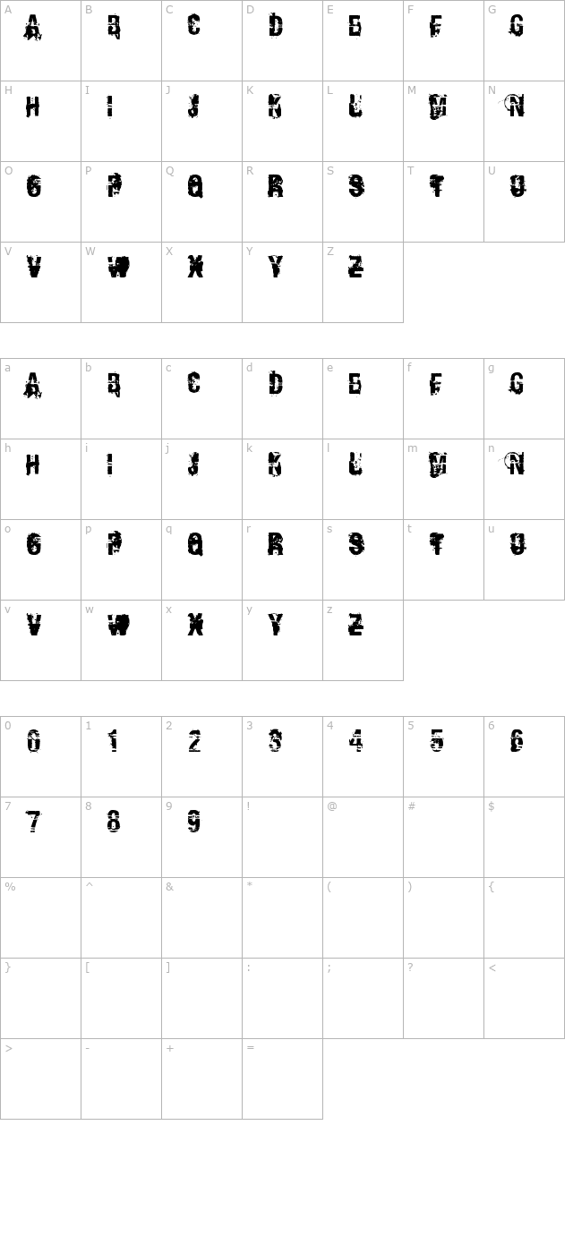 Andy Dufresne character map