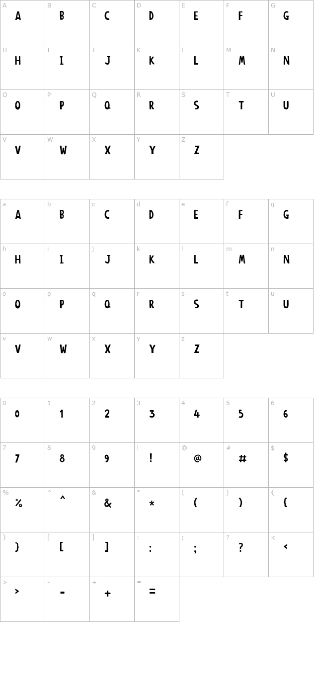 anonim-round character map