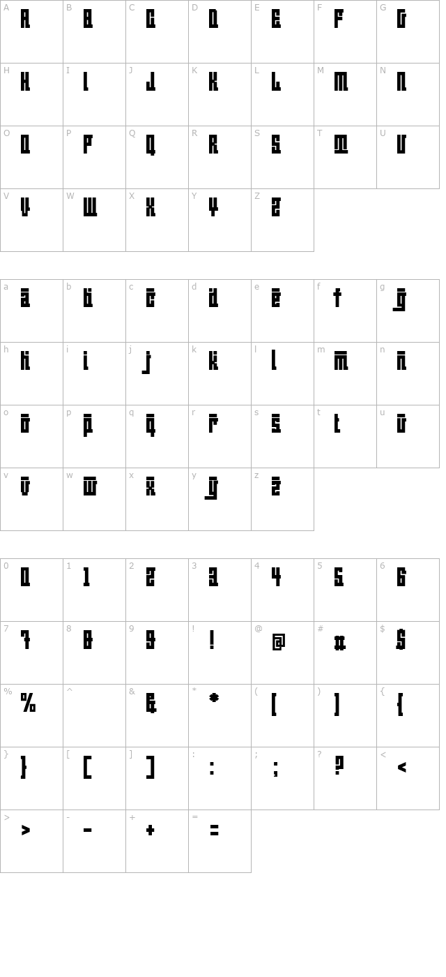 BeijingWigoWhat_crazy character map