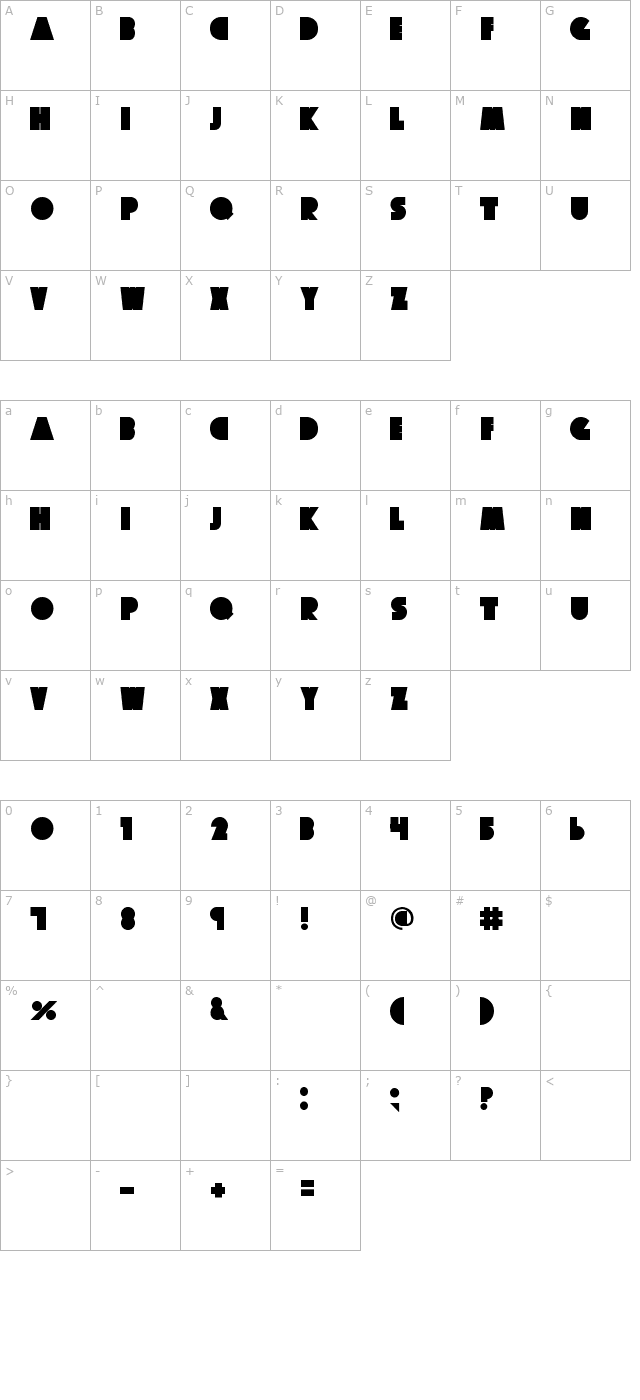 big-fat-ugly-cow character map