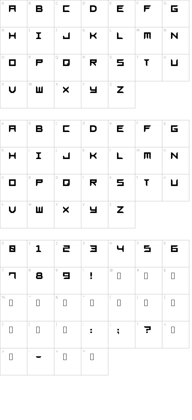 blades-gf-free character map