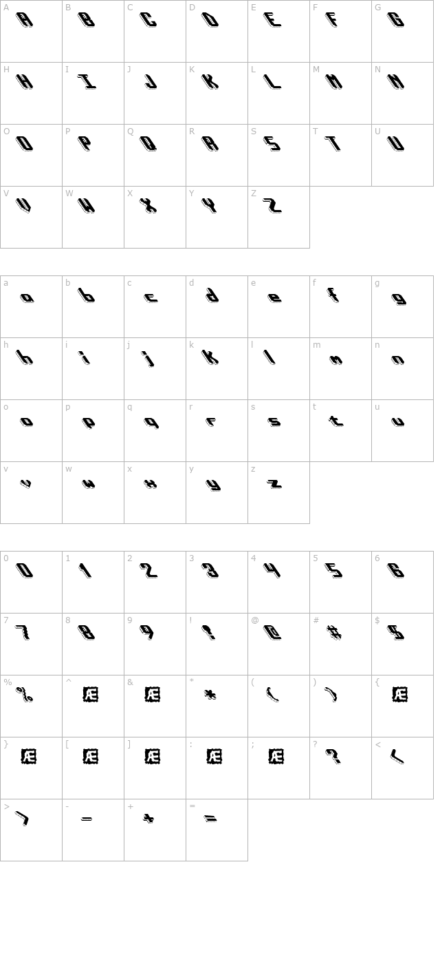 block-tilt-brk character map