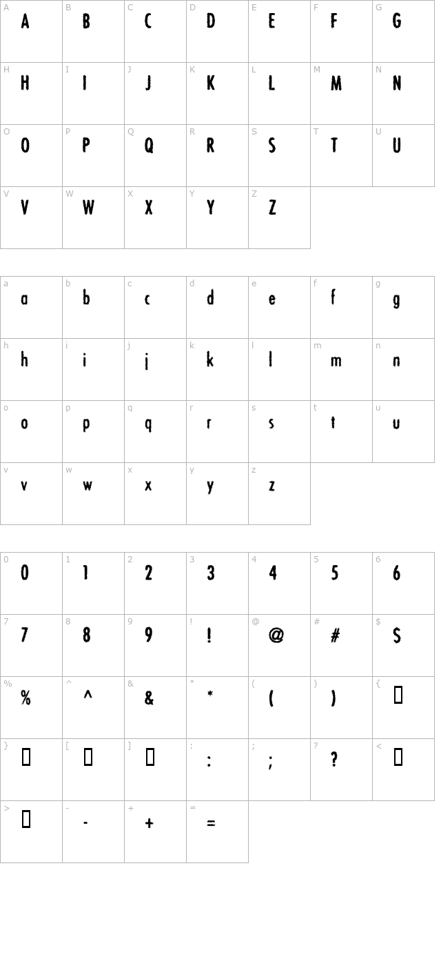 bon-viveur character map