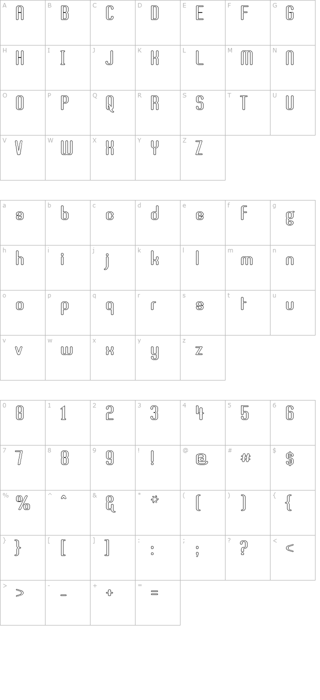 brassiere-seethru character map