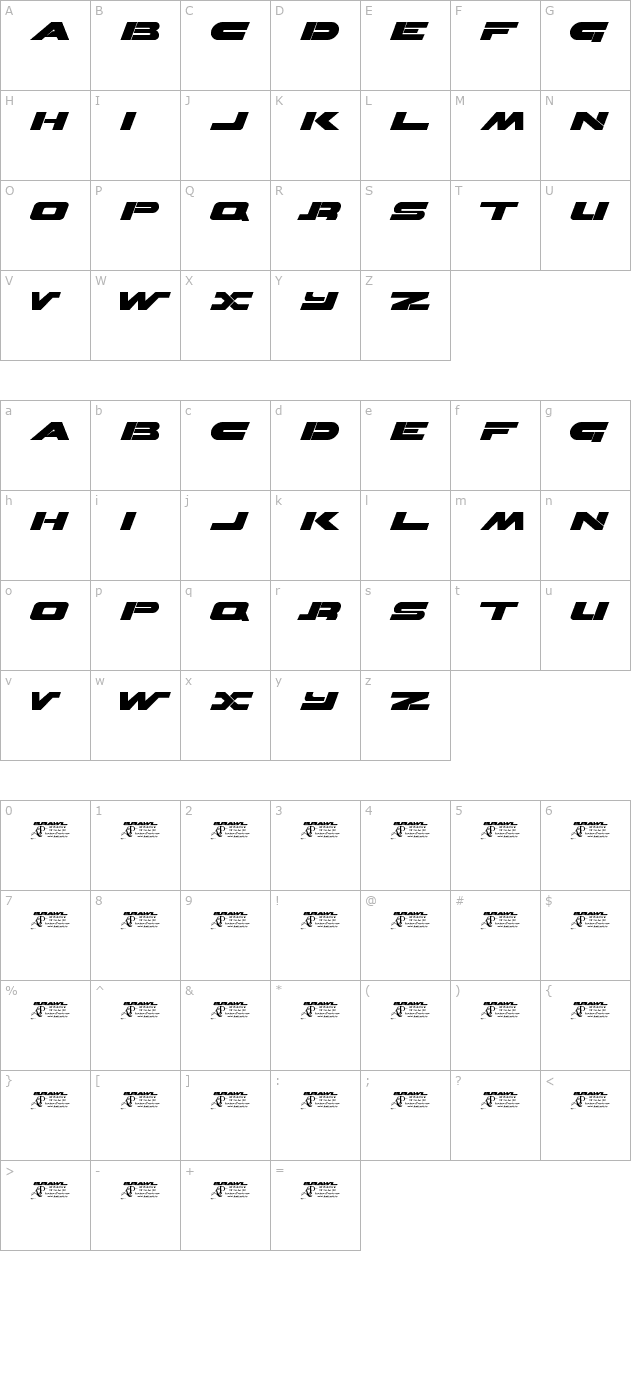 Brawl character map