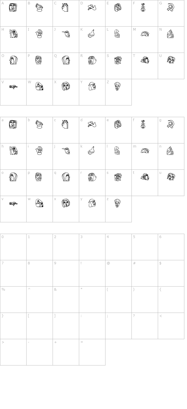 brigada-ramona-parra character map