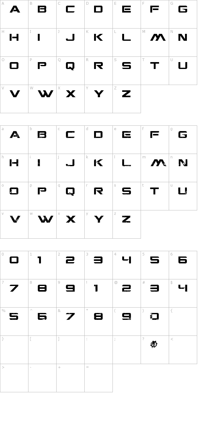 CGF Locust Resistance character map