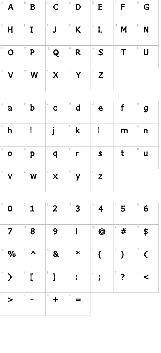 chizz-wide-high character map