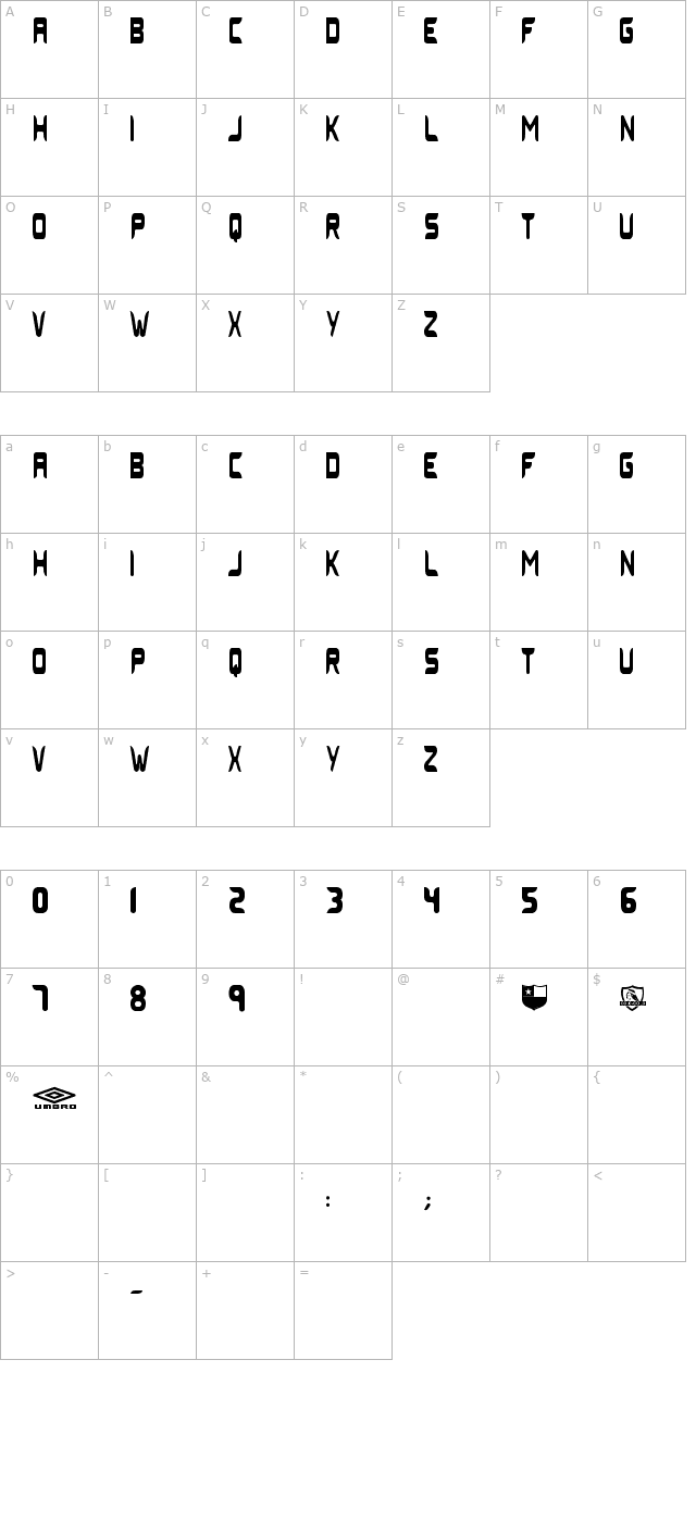 colo-colo-umbro-2006 character map