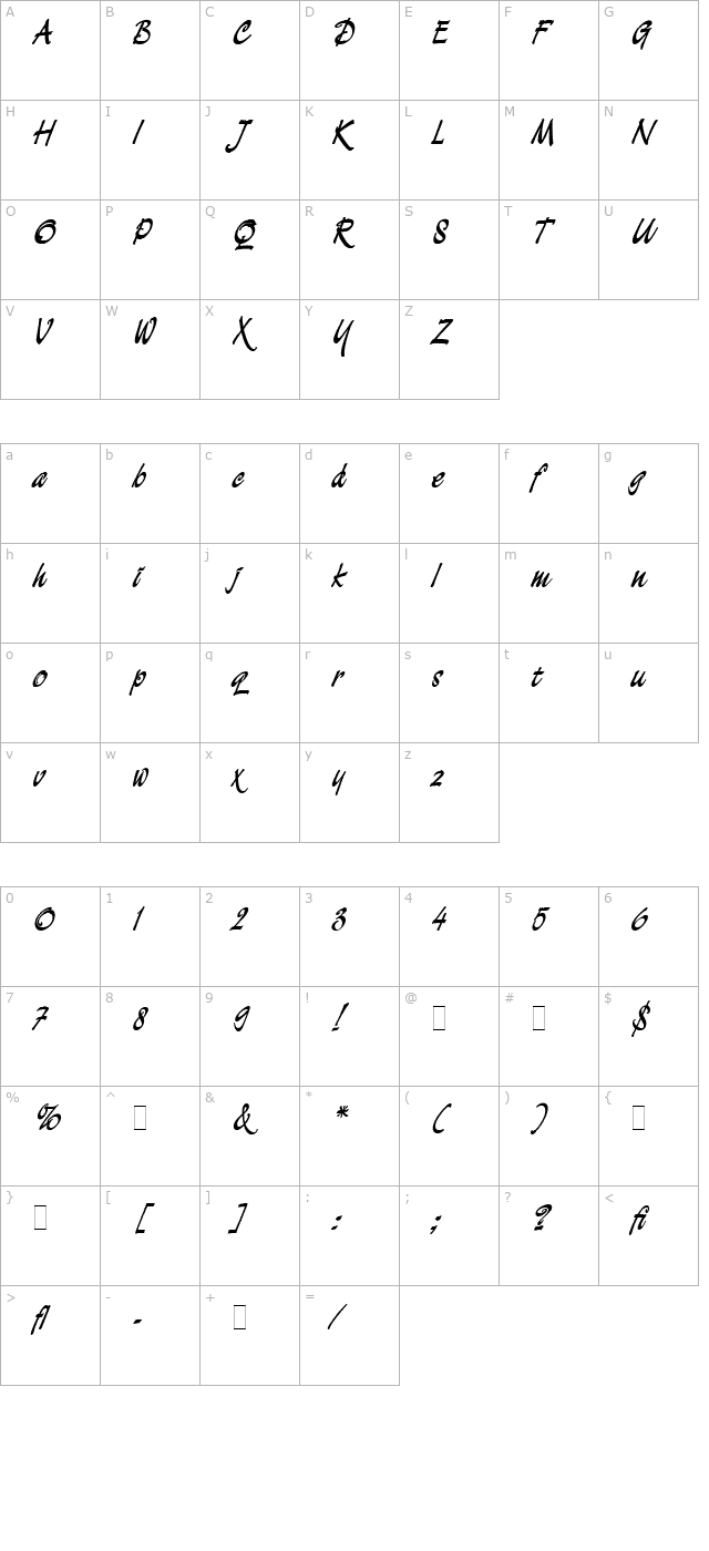 demian-bold-let-plain10 character map