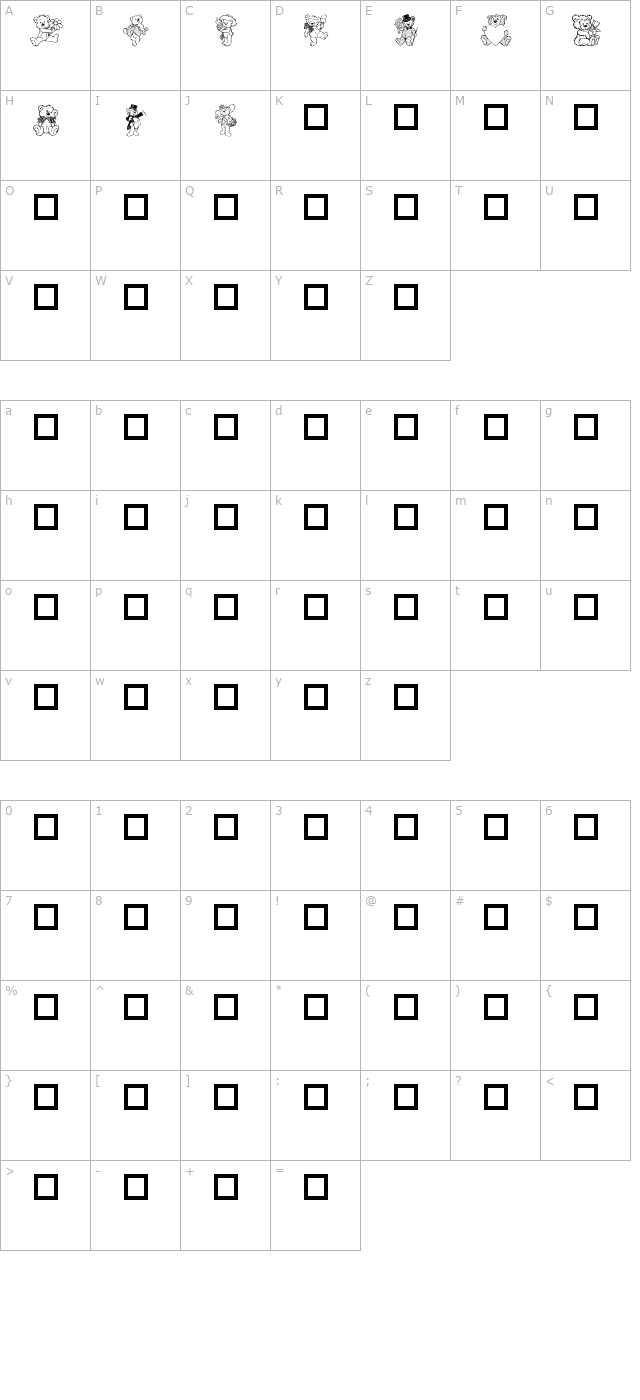 Destinys Teddbear Dings Two character map