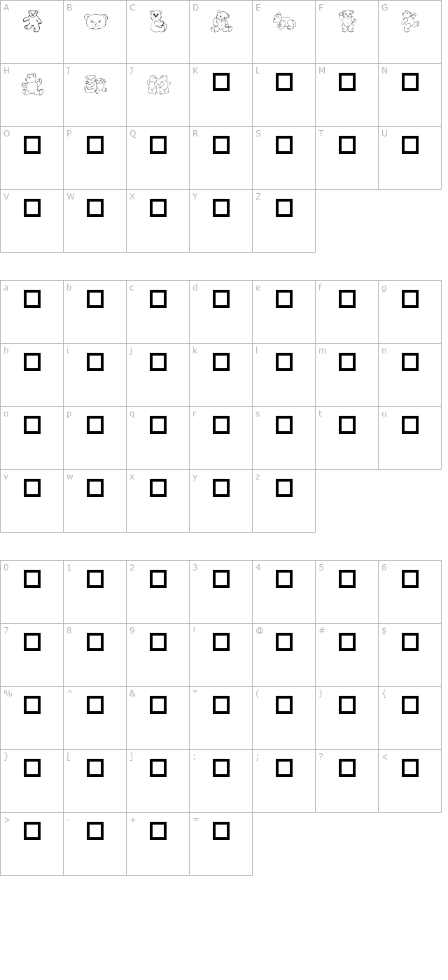 destinys-teddy-dings-one character map