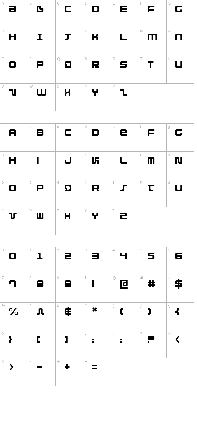 Direktor Light character map