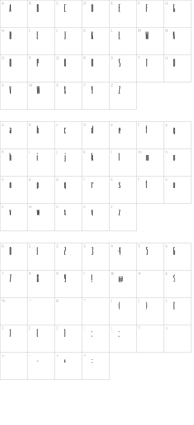 drinking character map