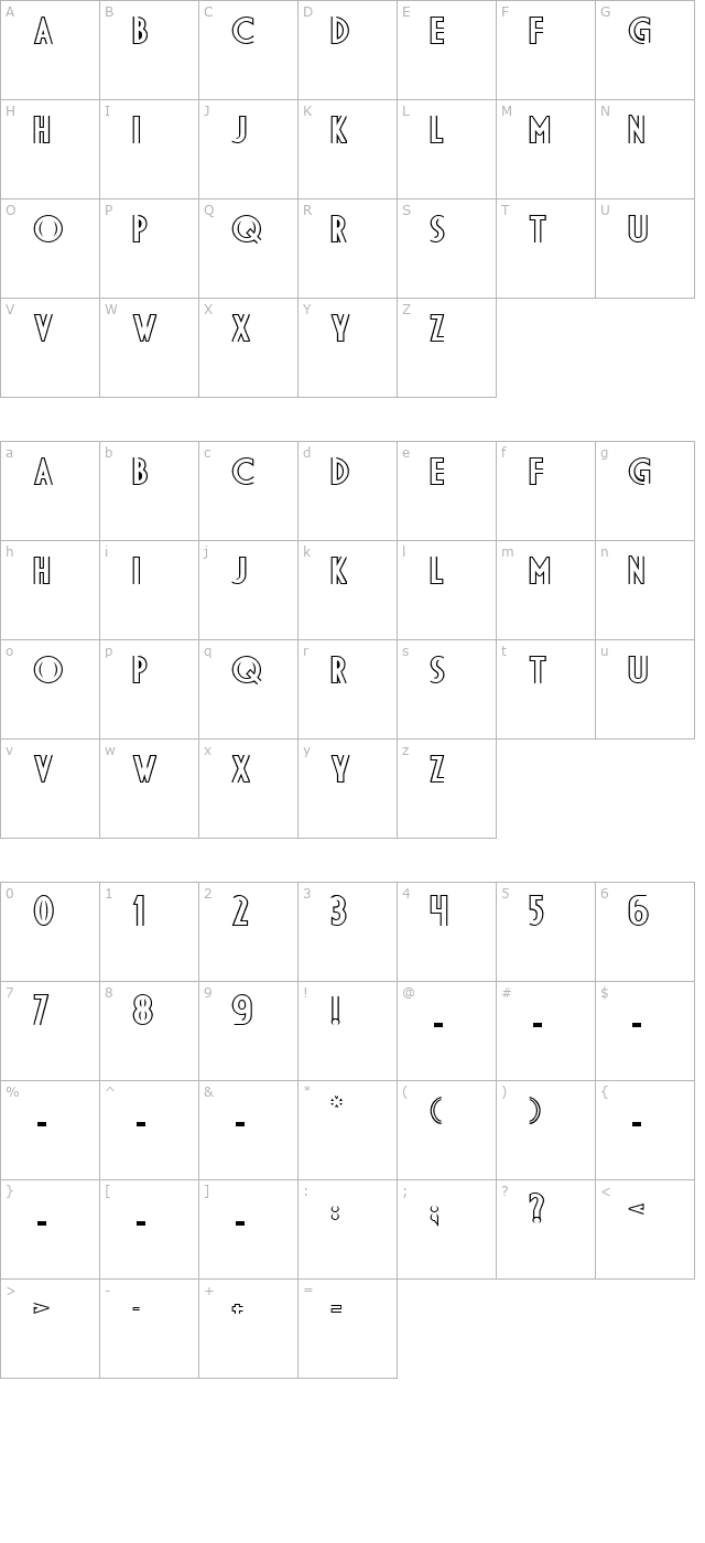 ds-diploma-bdl character map