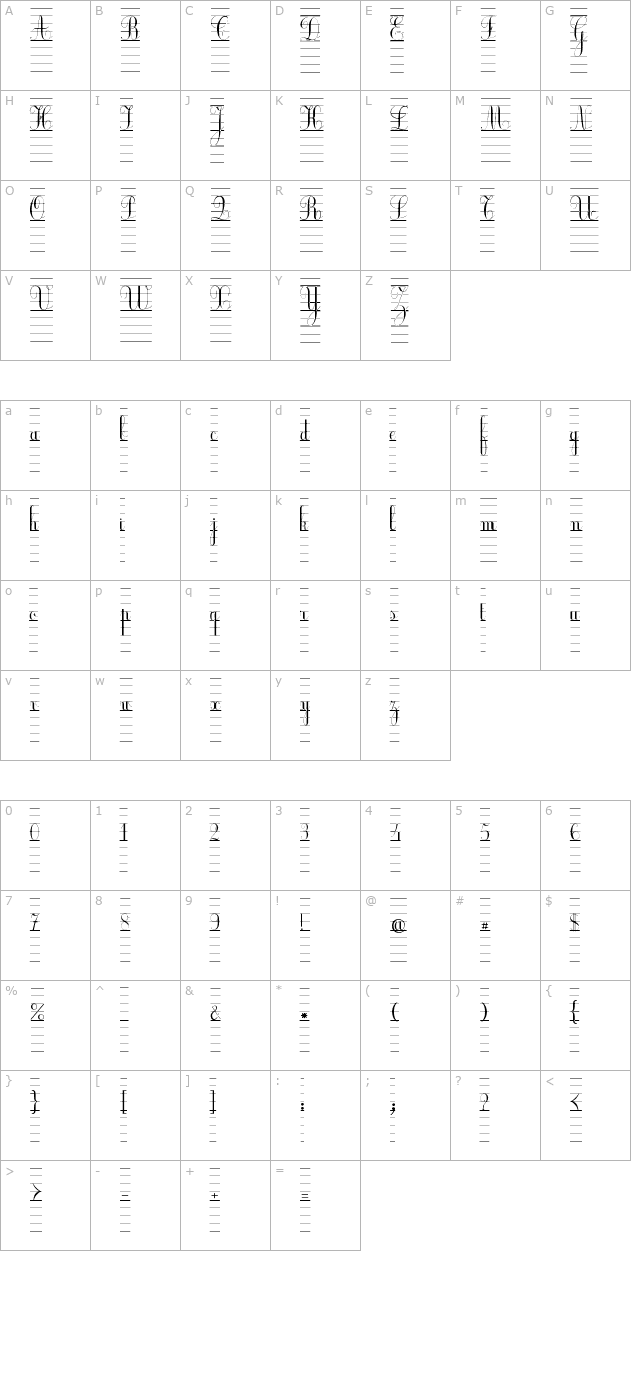 Ecolier_lignes_court character map