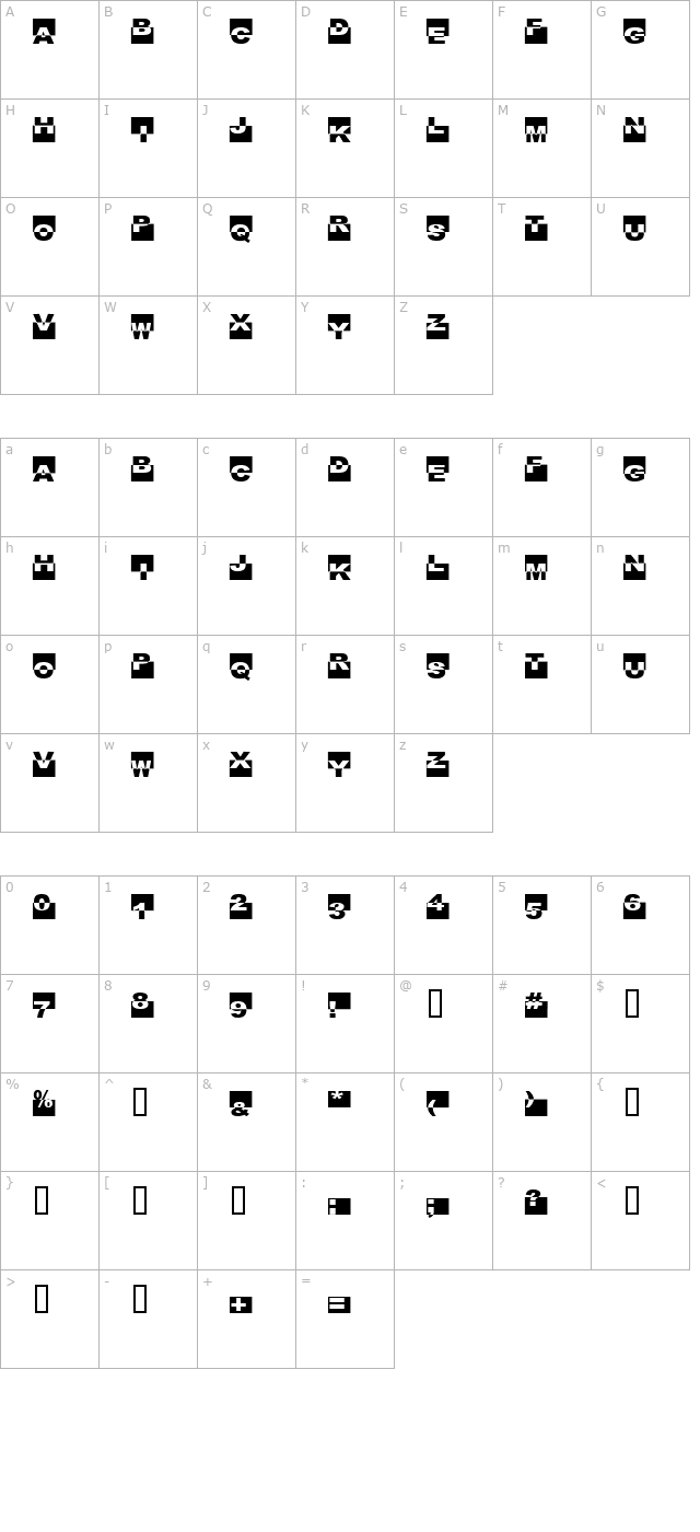 fe-black-box character map