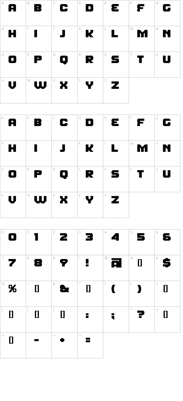 fear-factor-black character map