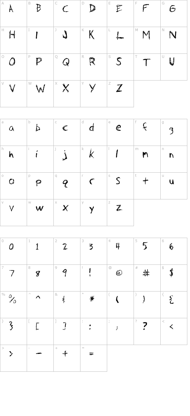 Fh_Faith character map