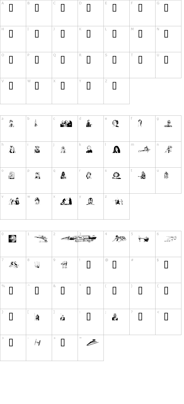 forced-reentry character map