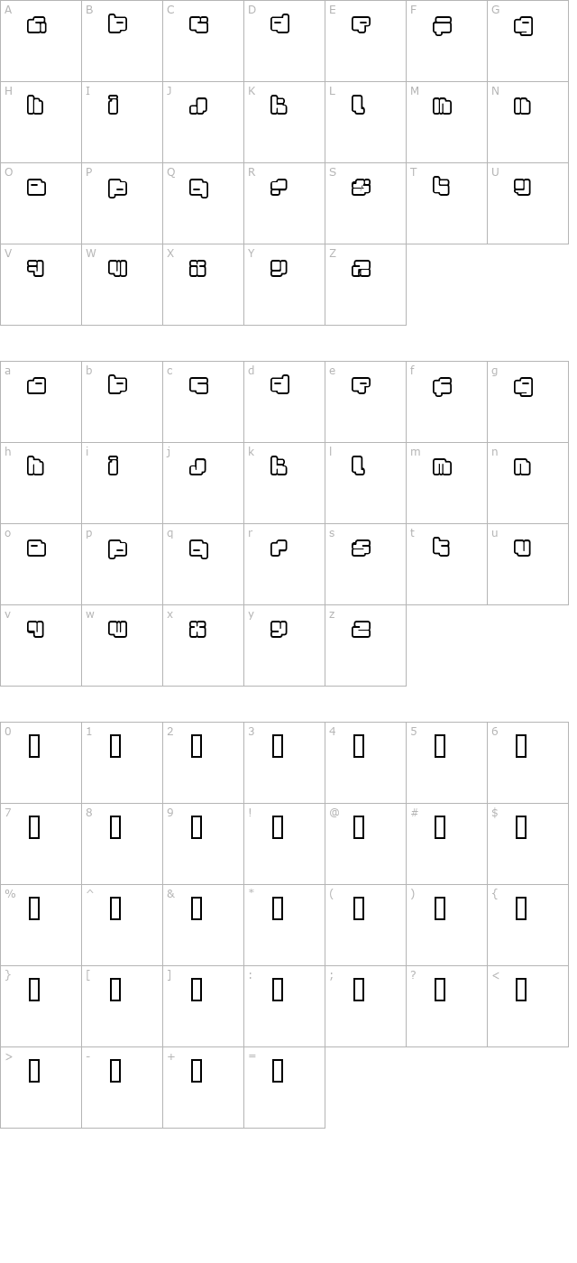 foton-torpedo character map