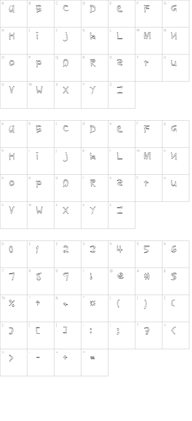 fz-hand-11-hollow character map