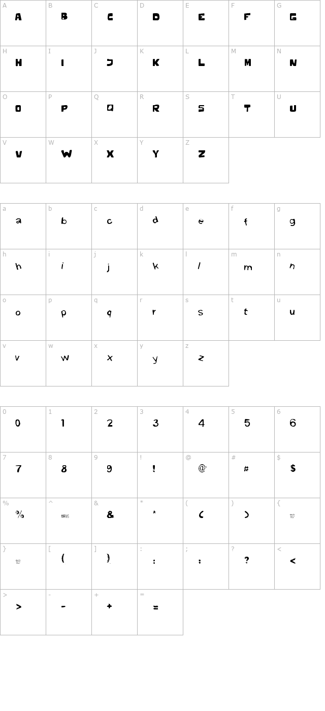 gibbard-erc-01 character map