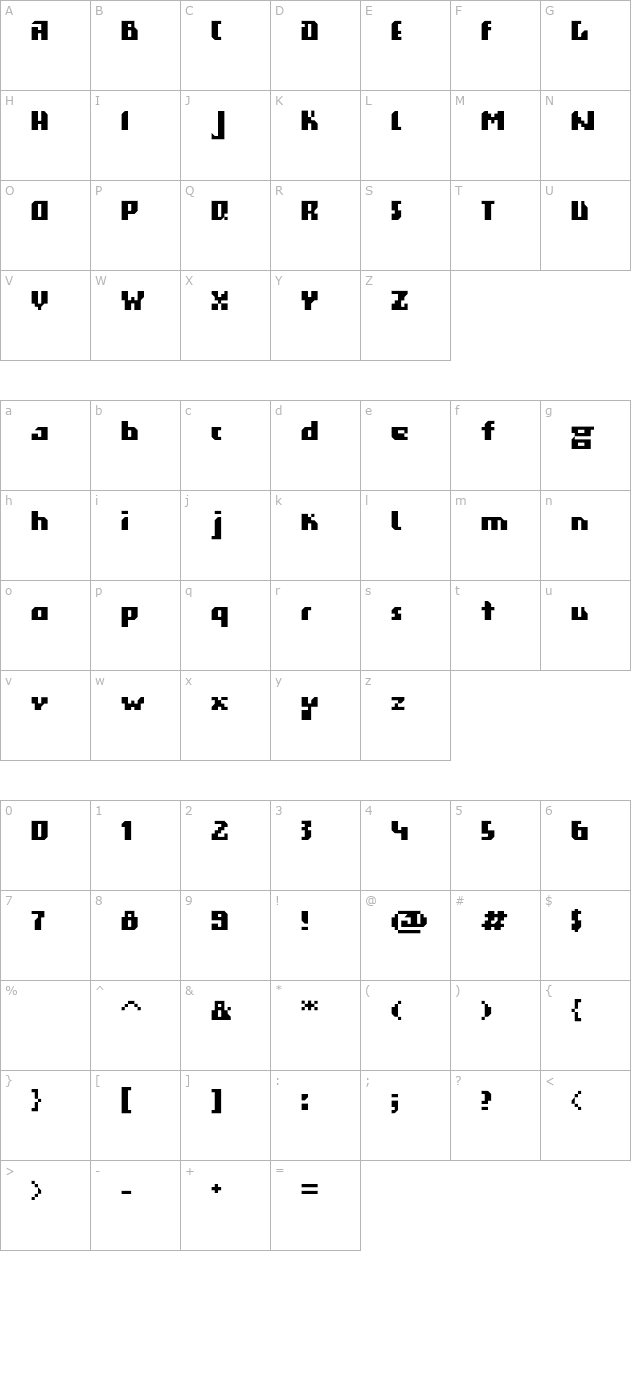 gigabyte-07 character map