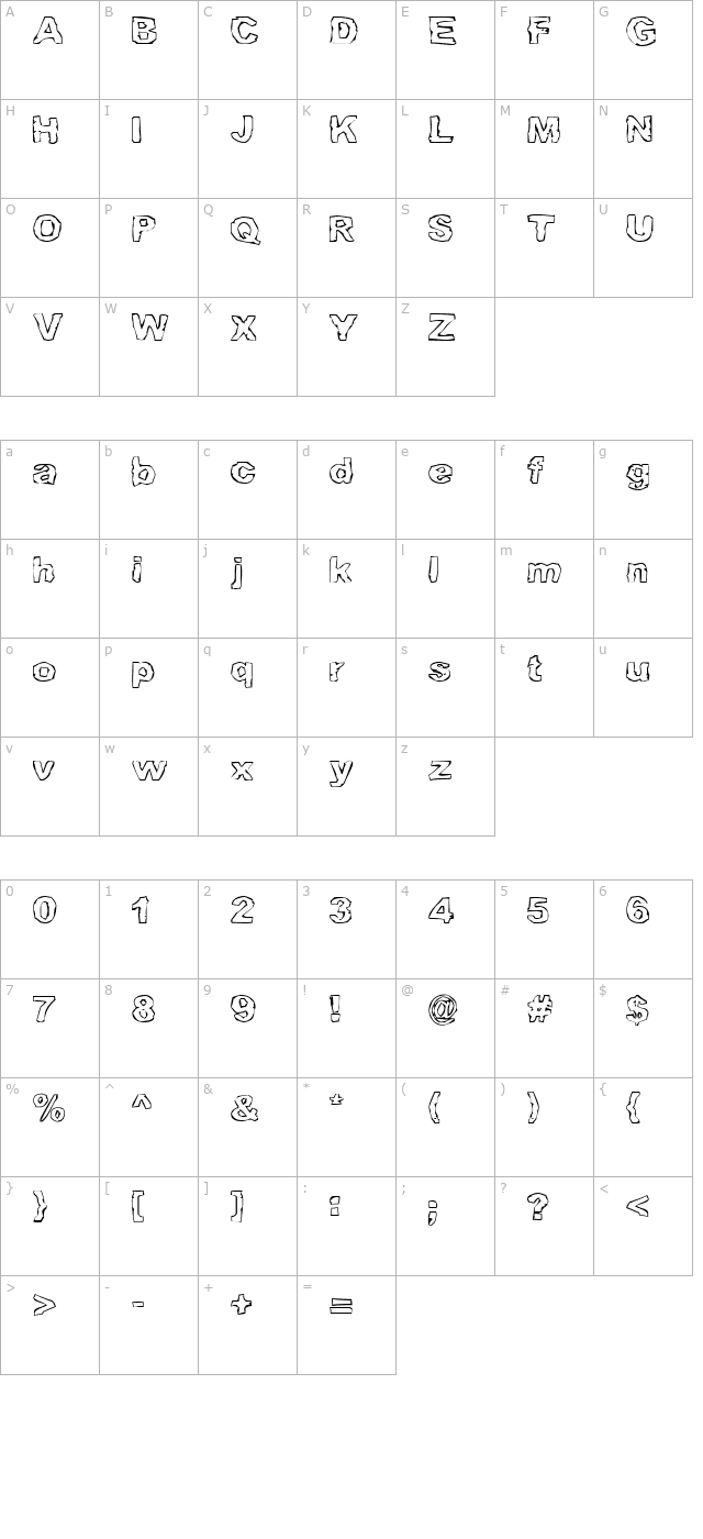 grampslung character map