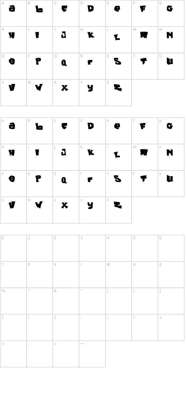 green-days character map