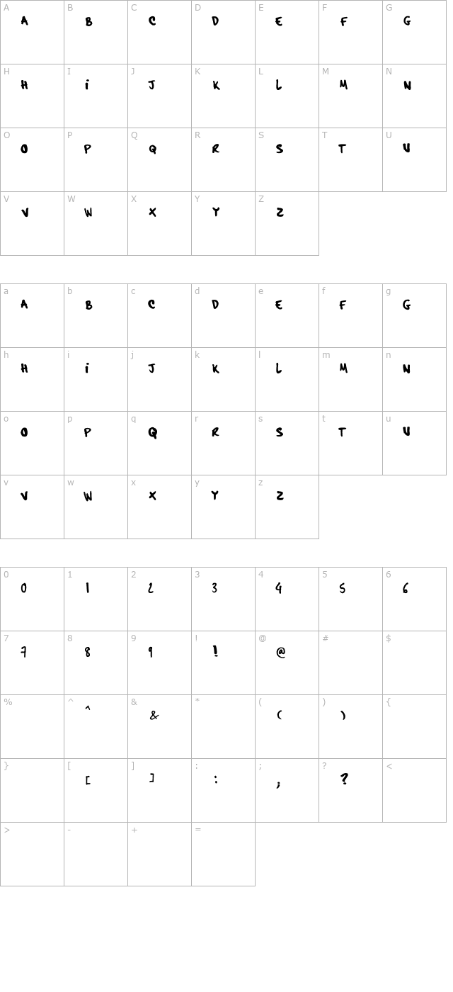 hardcore_pen character map