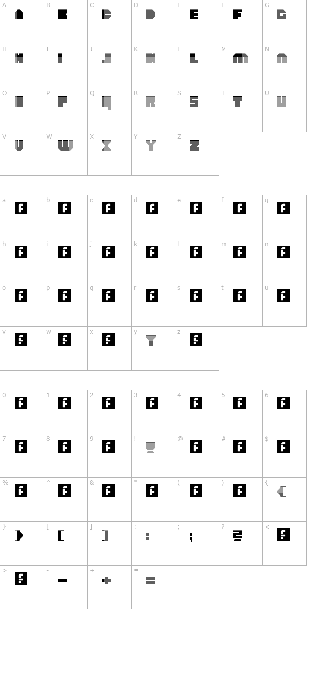 heavyloudedge-quad-regular character map