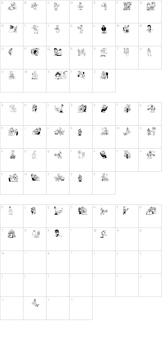 hello-doc character map