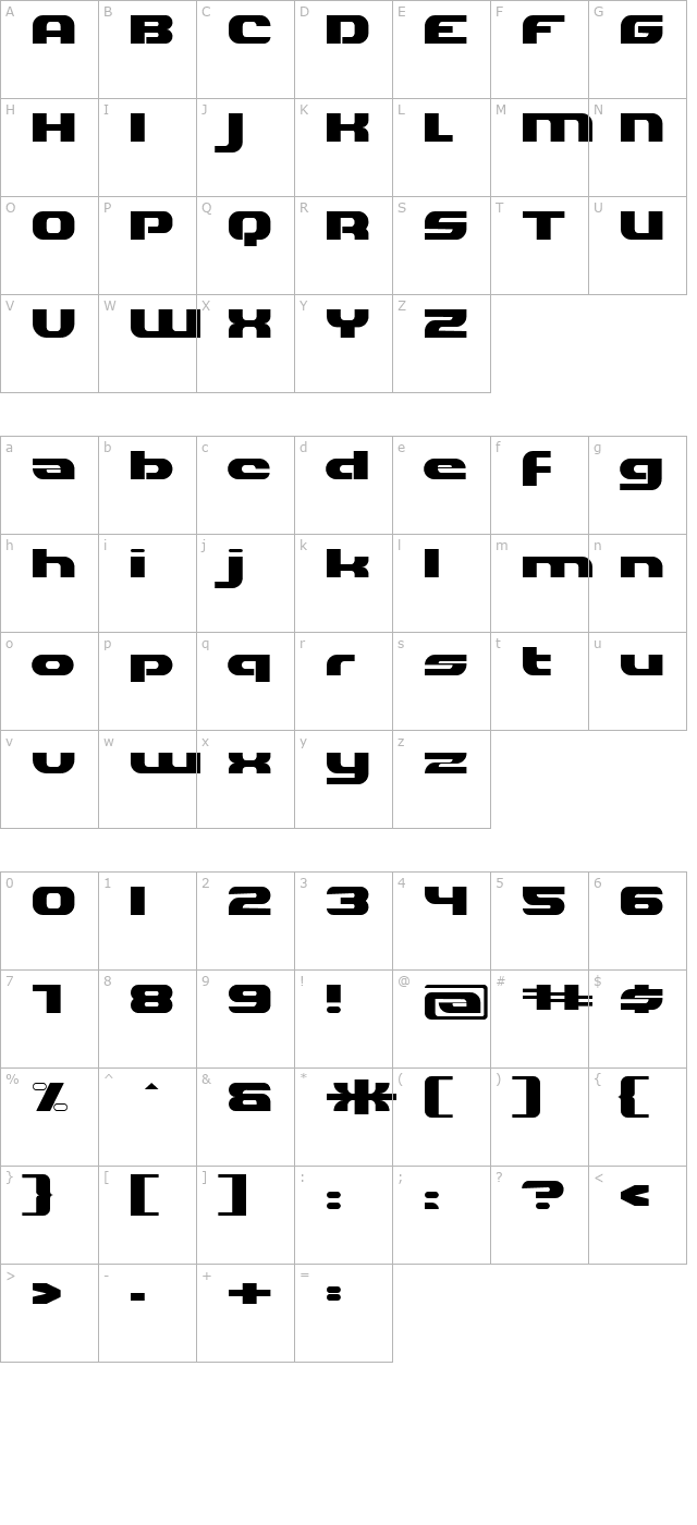 Hilda Broad character map