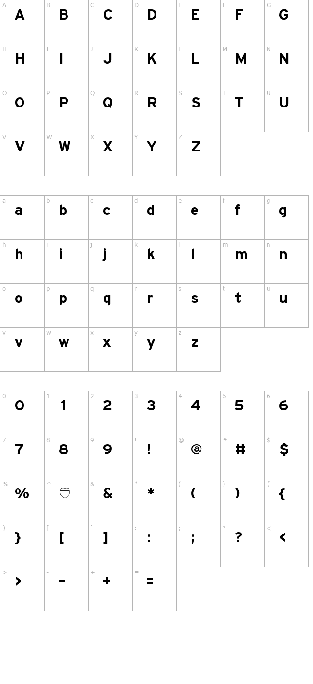 hit-the-road character map