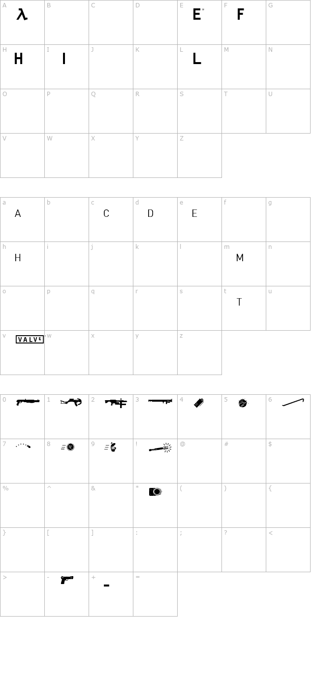 hl2mp character map