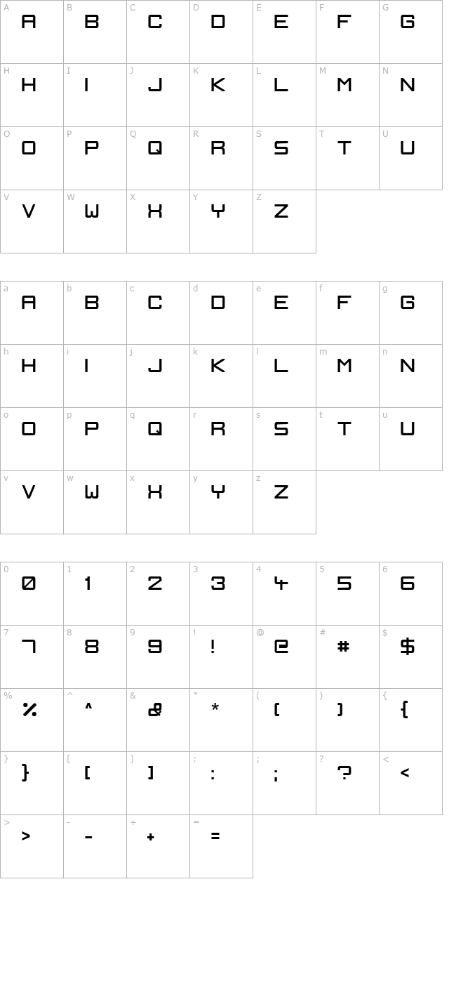 ignis-et-glacies-sharp character map