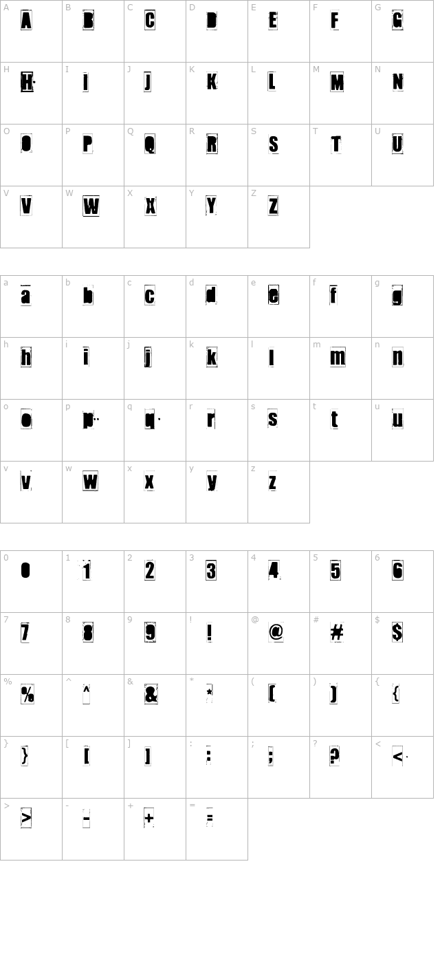 IKHIOOGLA2 character map