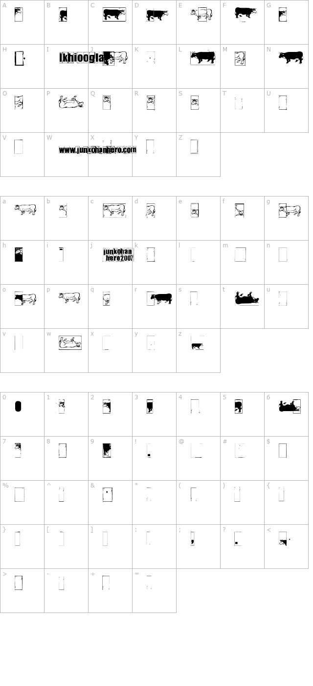 ikhiooglacow character map