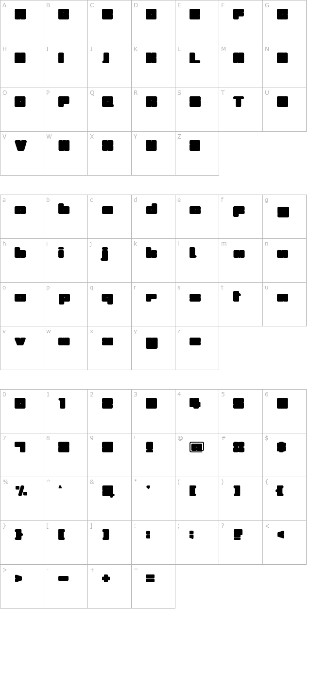 Illustrious character map