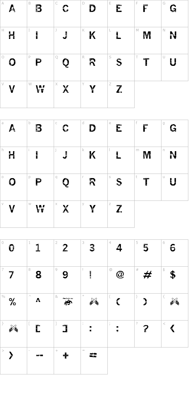 insomnesia character map