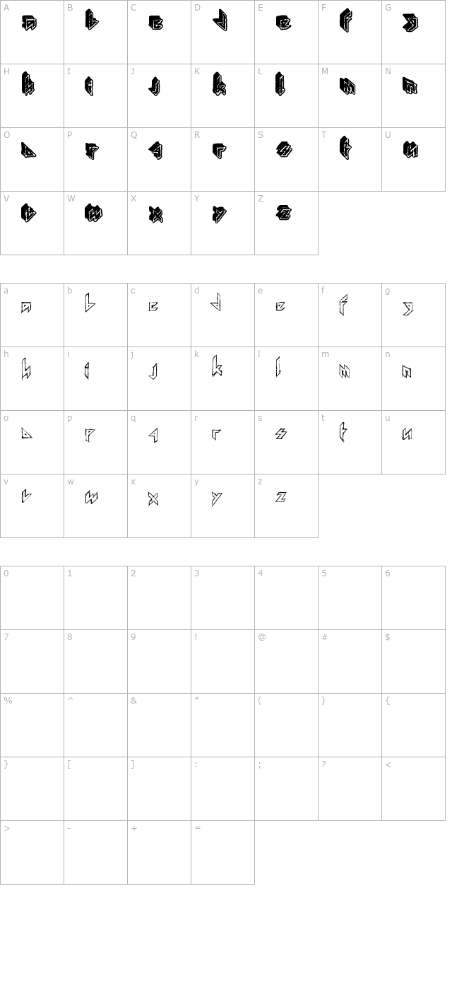 iron-mathbook character map