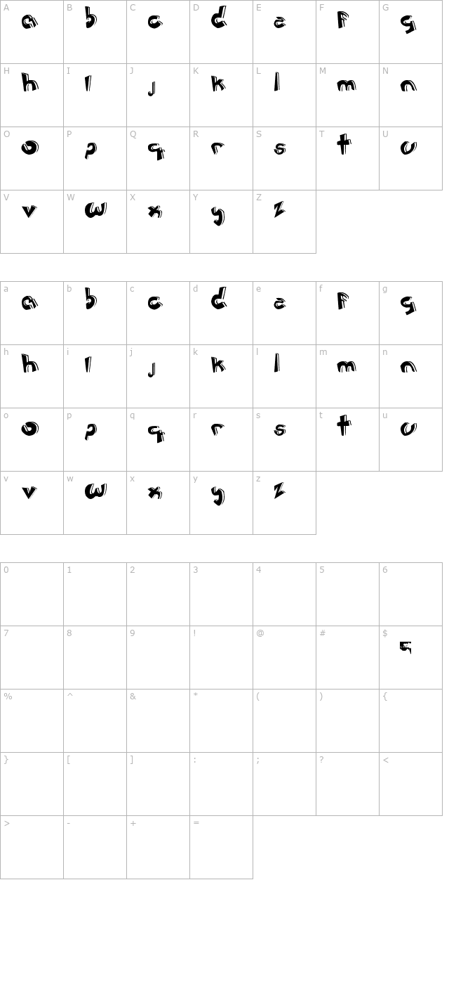 jeronimo-cartoon character map