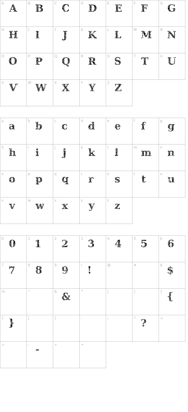 ji-hidden-vines character map