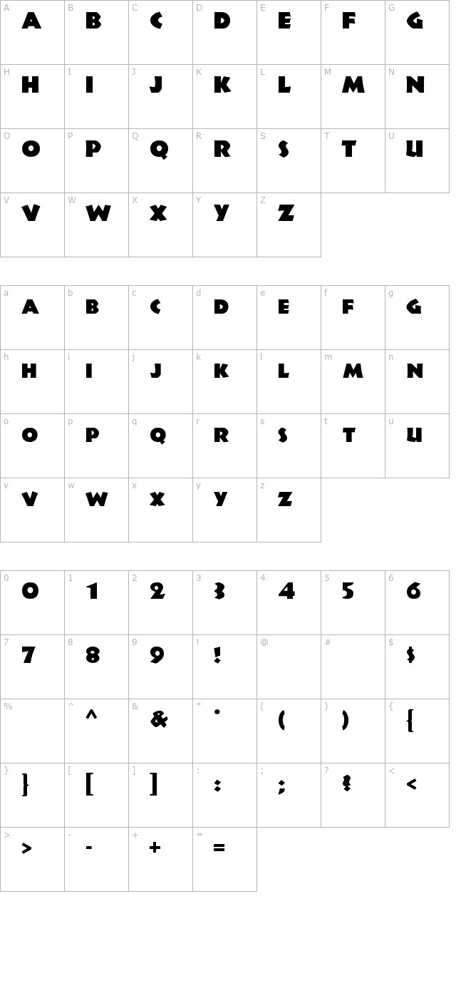 jungle-fever-nf character map