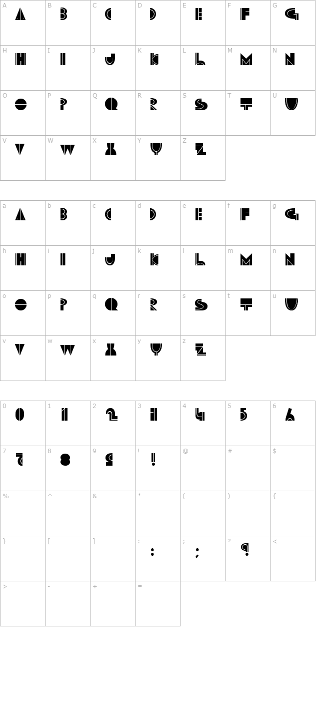 maruto-skiing character map