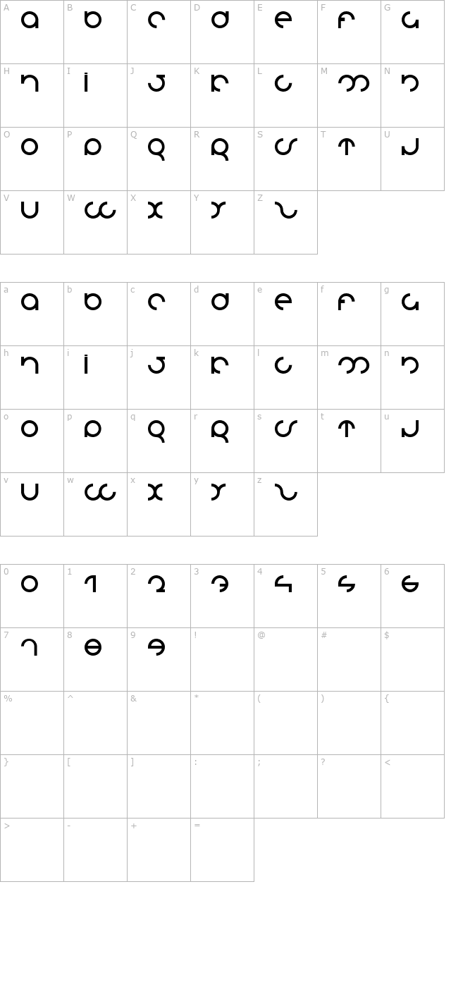 mdrs-fd01 character map