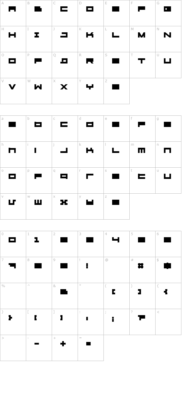 megaton-extras-heavy character map