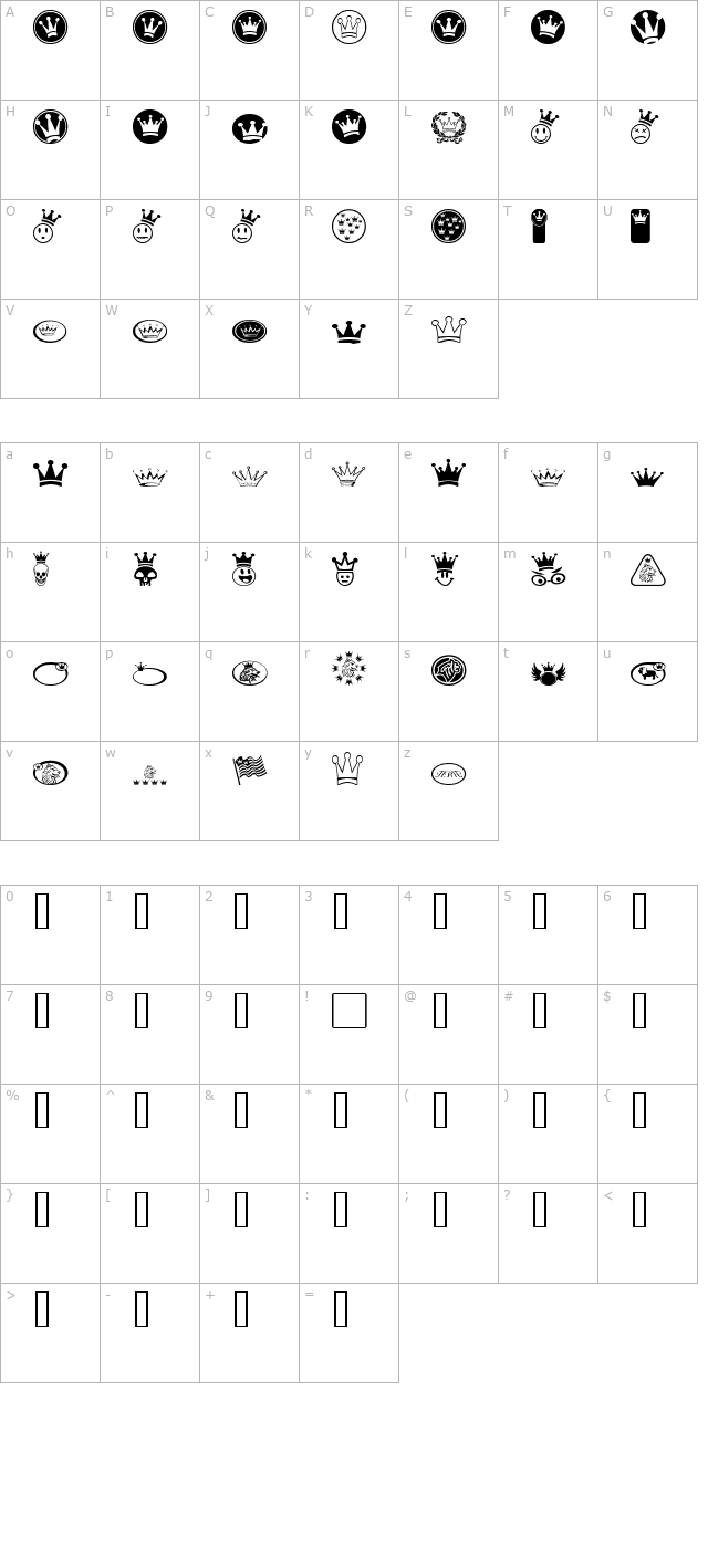 monarchbats character map